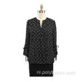 Blouse met lange mouwen, casual damesoverhemd